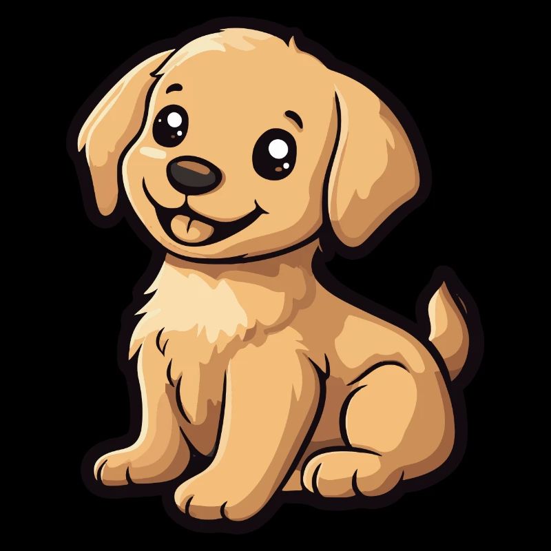 Golden Retriever Chien Comique Bébé