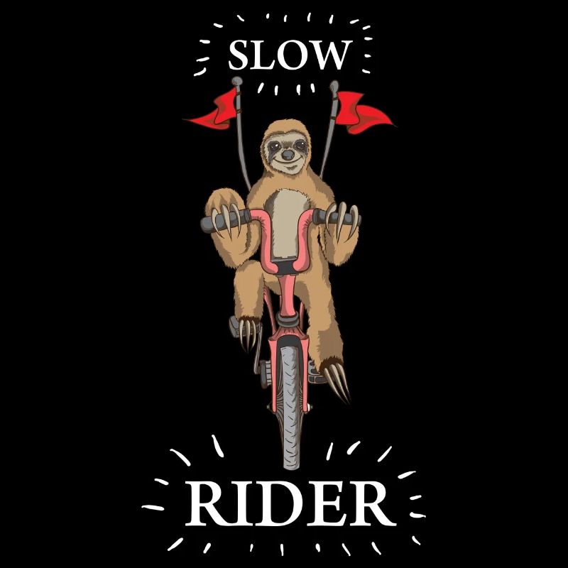 Sloth Slow Rider Cyclist & Athlete Bicycle