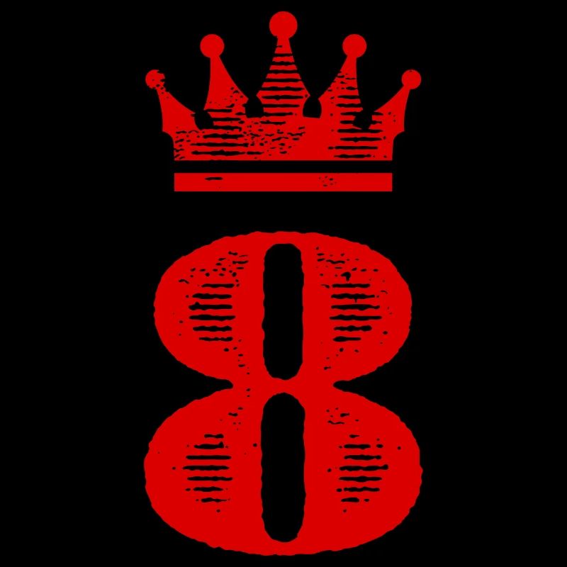 8 Zahl Krone