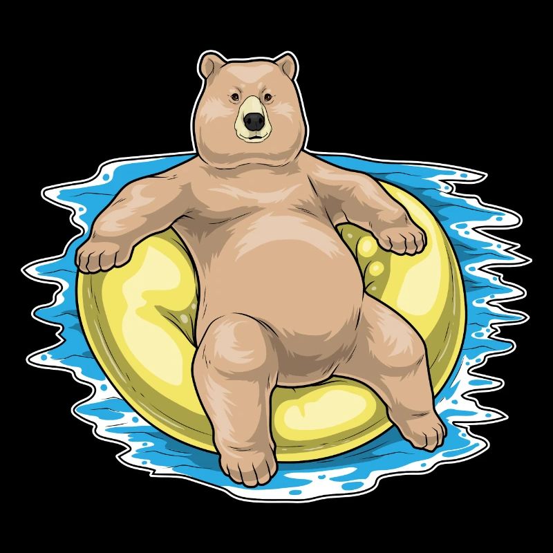 Bär Sommer Rettungsring