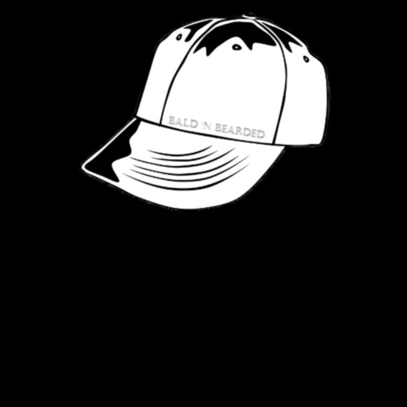 Bärtig und mit einer Kappe bedeckt!