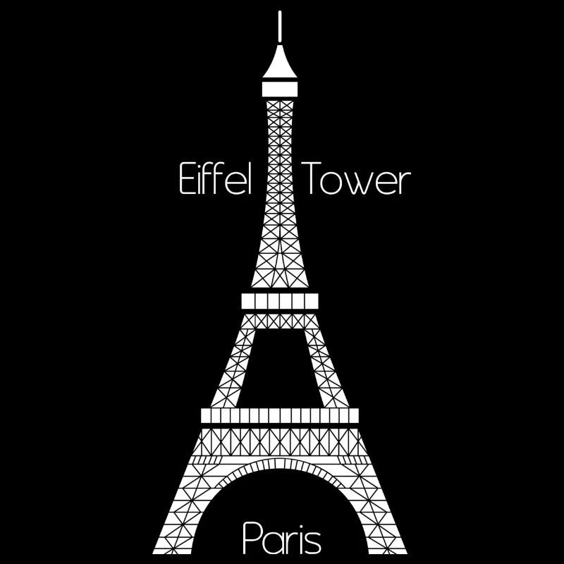 Eiffel Tower (dark)