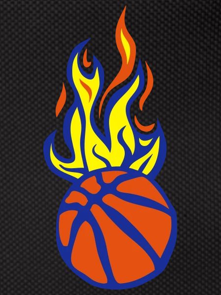 flame flame basketball