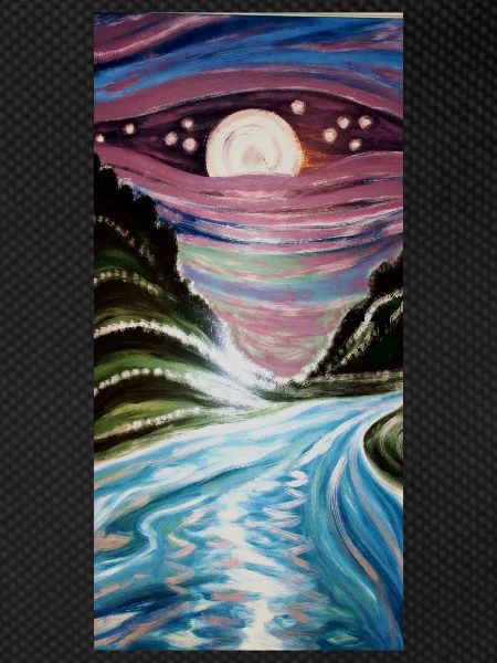 River in the Moonlight