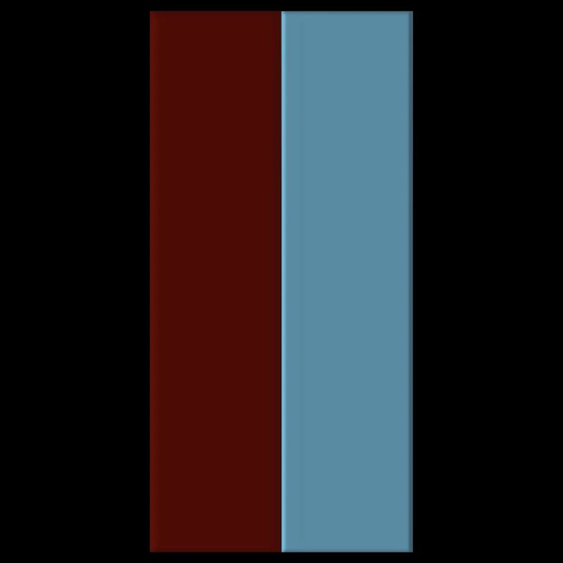 Rot Blau Farben