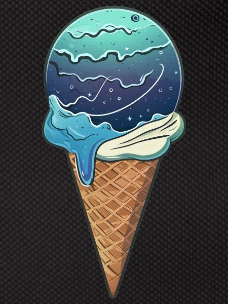Ice planet Uranus