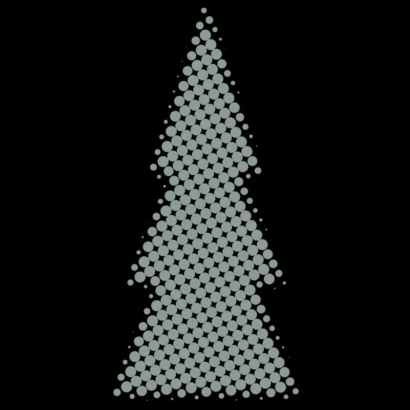 Weihnachtsbaum Pixeldesign tanne