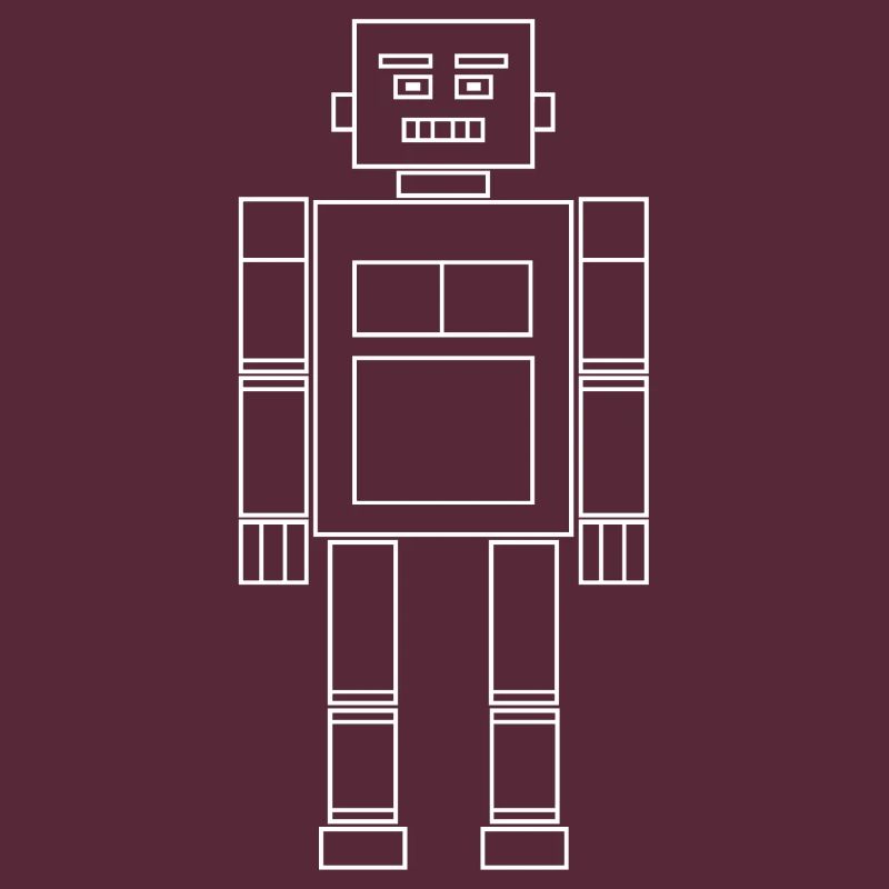 Robot / Blanc / Réduit