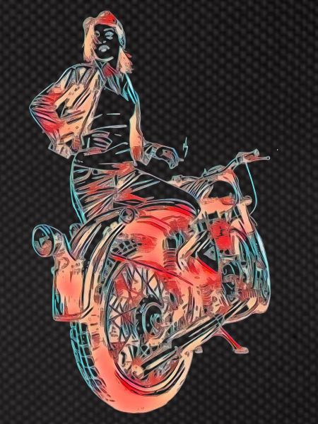 Biker Motorcycle Gift