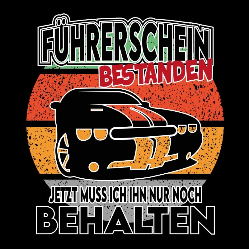 Auto Führerschein bestanden behalten