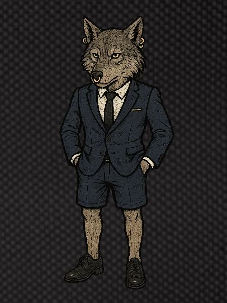 Successful wolf