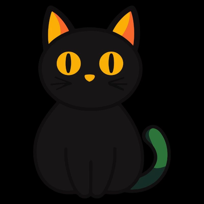 Chat Halloween Drôle de chat