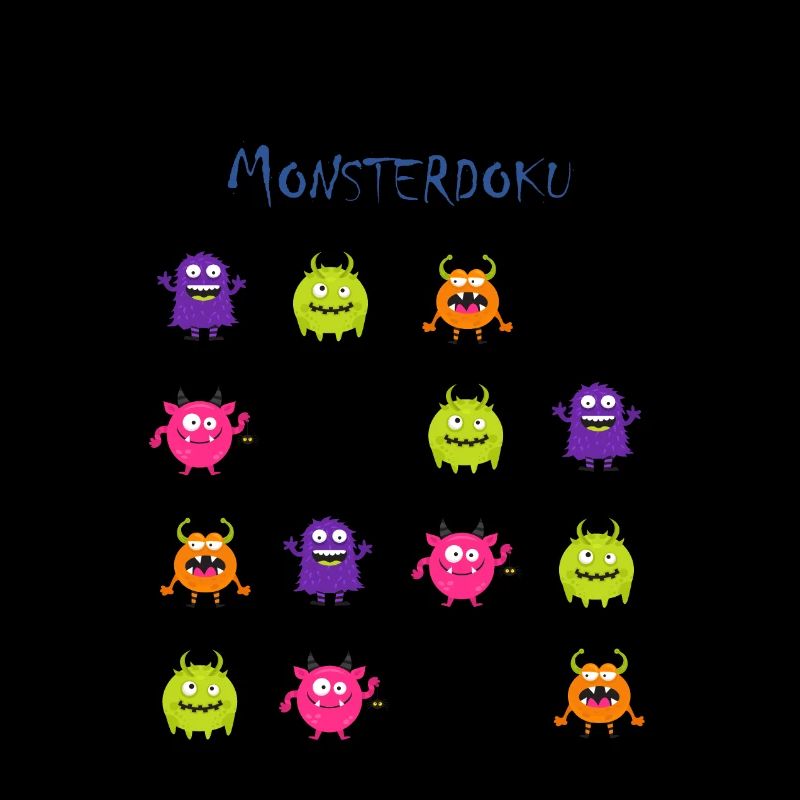 Monster Sudoku « Monster Documentary » (noir)