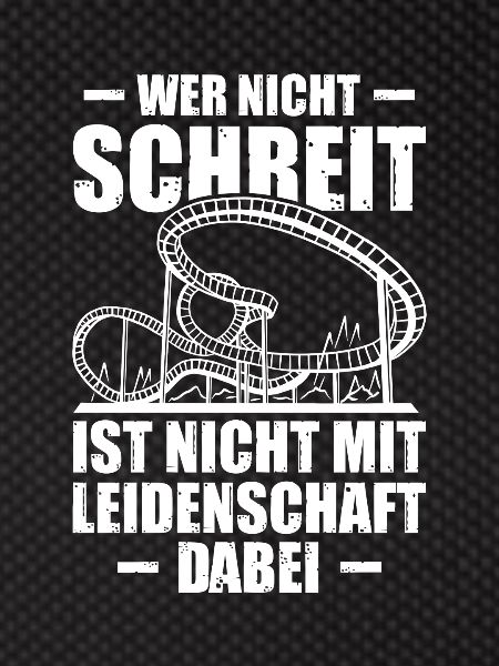 Leidenschaft Freizeitpark Rollercoaster Achterbahn