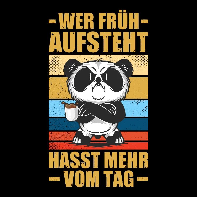 Wer früh aufsteht Humor Sarkasmus Bürohumor