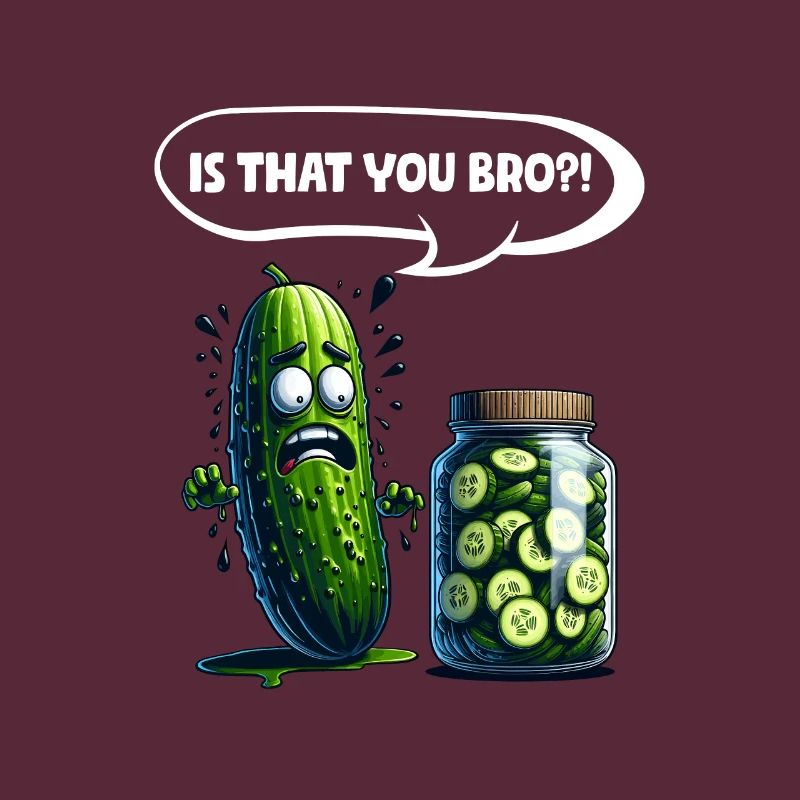 C’est toi mon frère ?! Cornichon de concombre Amateurs de concombre