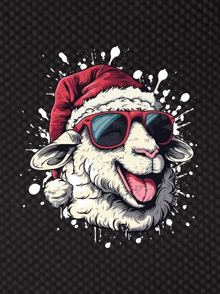 Sheep Christmas Funny