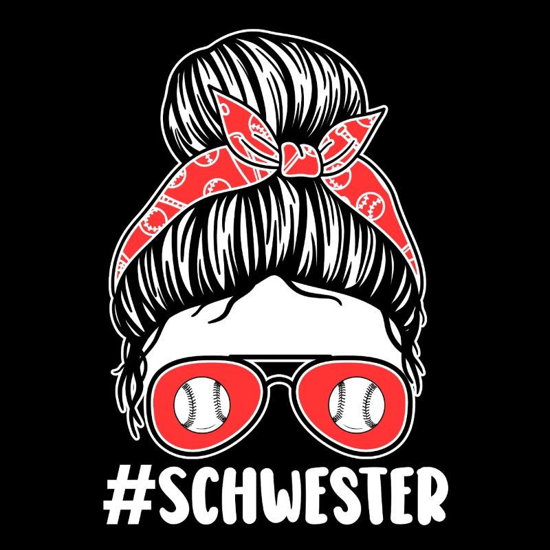 Baseballspieler Schwester Baseball