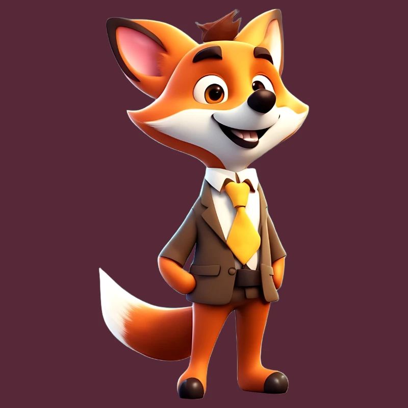 Renard élégant