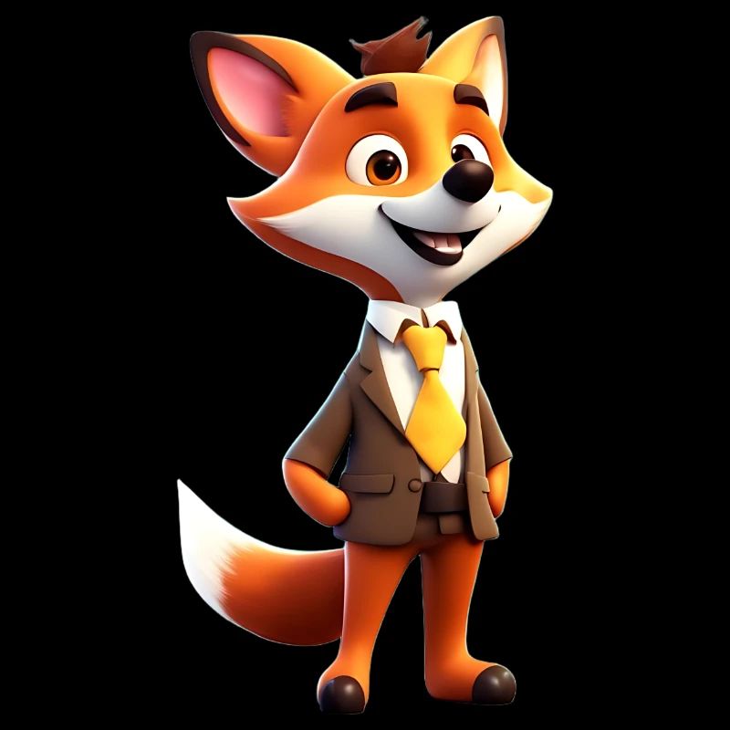Renard élégant