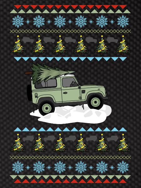 Defender 90 - Christmas tree