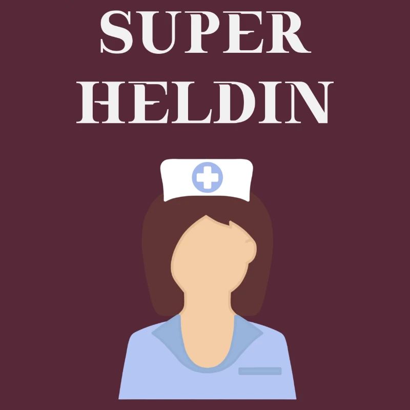 Krankenschwester - Superheldin Geschenkidee