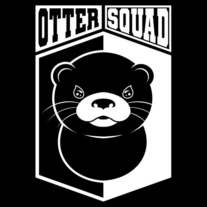 Otter Squad Cool Quote Jolie loutre de mer
