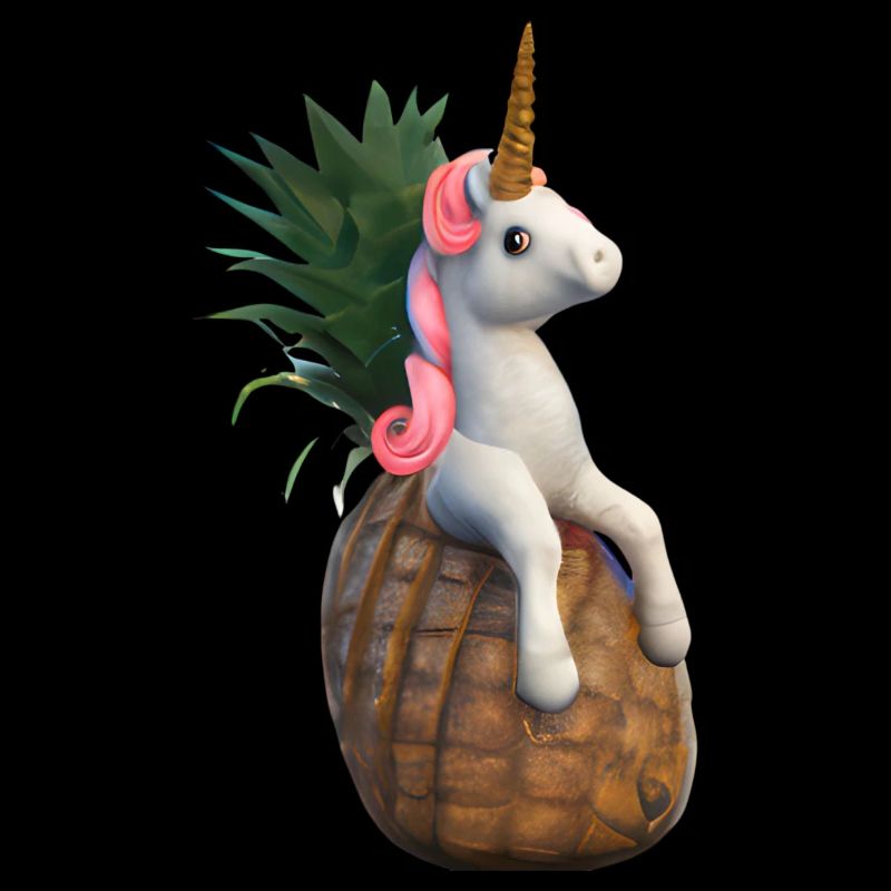 Licorne ananas - Licorne tropicale