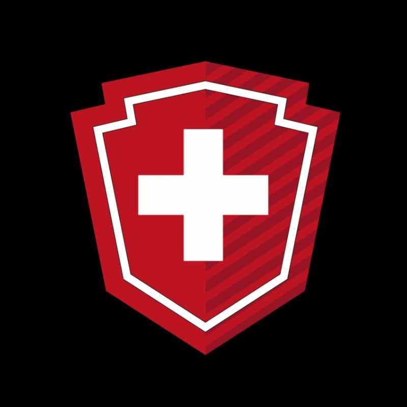 Flagge der Schweiz - Schweizerische Eidgenossenschaft