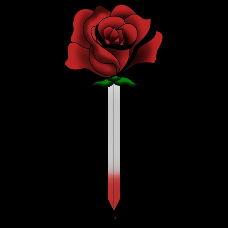 roses épée