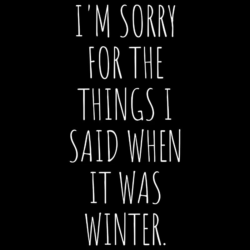 Winter Depression Goodbye