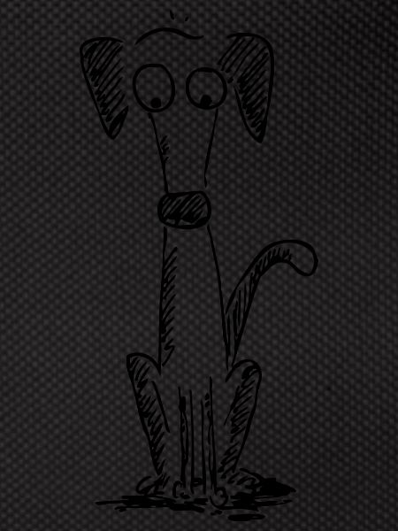 Dog sad