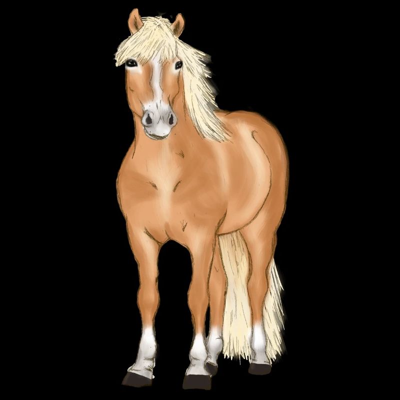 blonder Haflinger