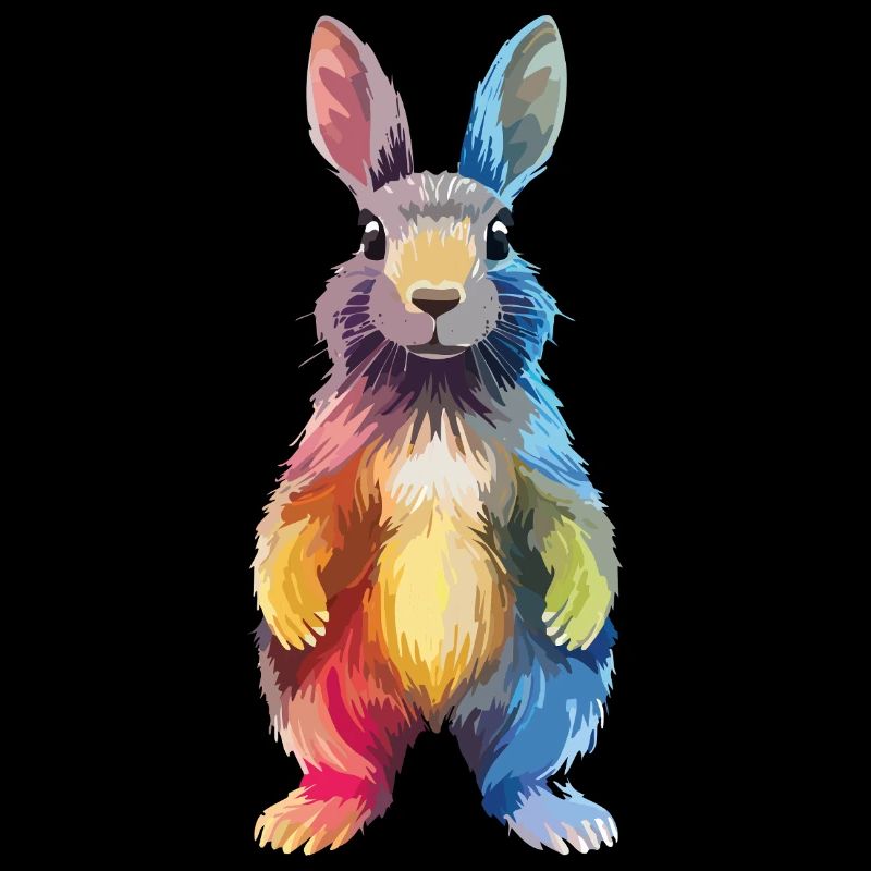 Bunter Hasenbär