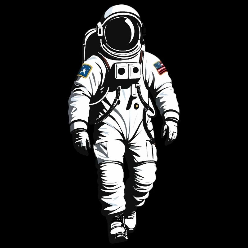 Astronaut - Beruf Design Sticker