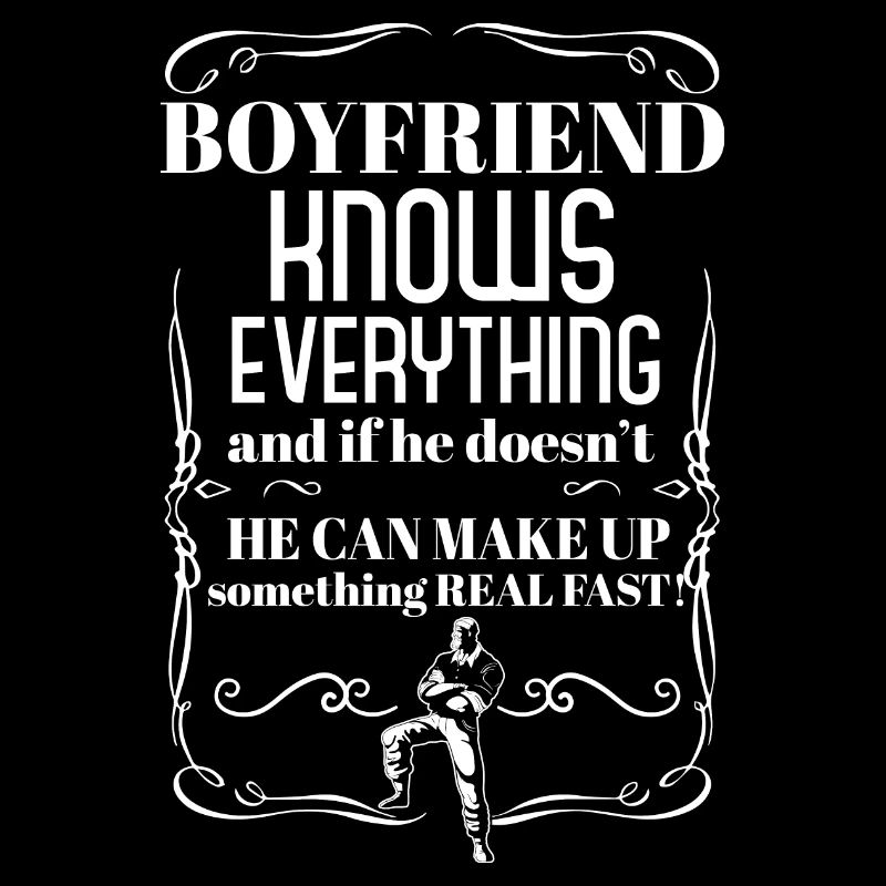 Boyfriend Knows Everything Know It All Trophy