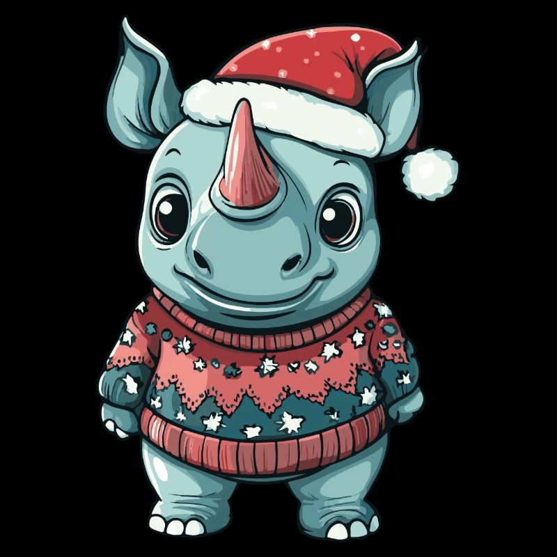 Rhino Christmas Comic