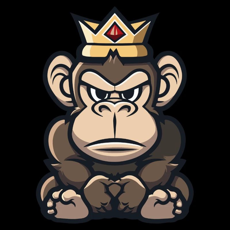 Monkey Comic Crown