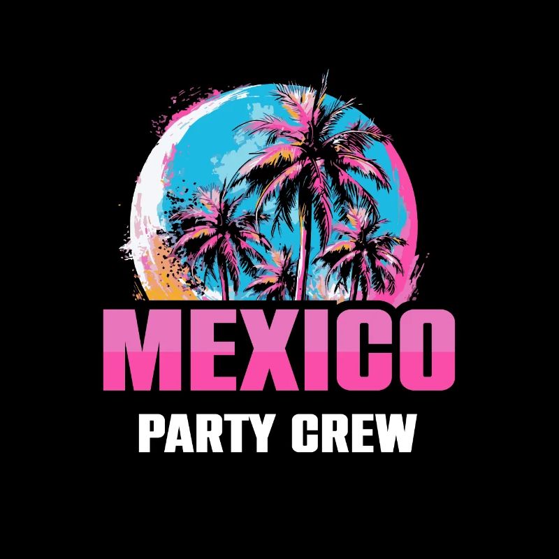 Mexique Party Crew Vacances Dire