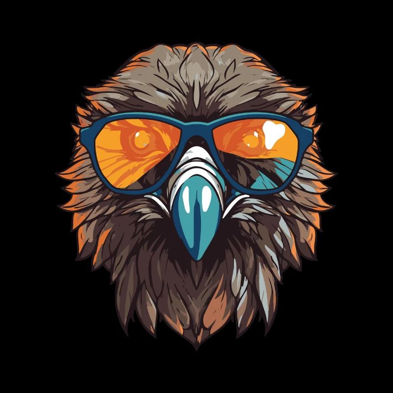 Adler Kopf Cool