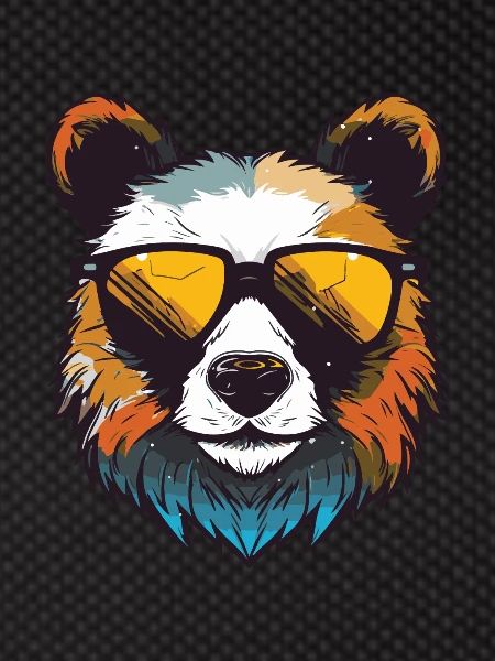 Panda Head Cool