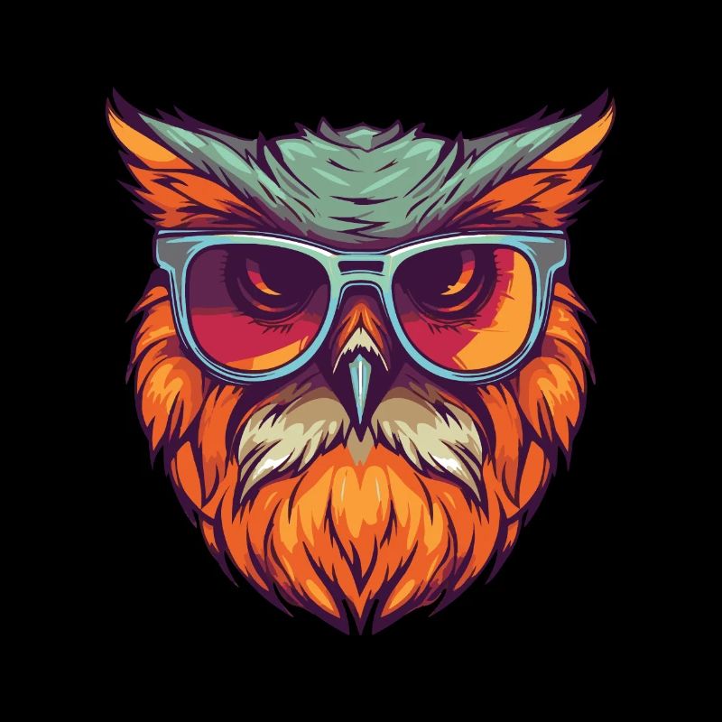 Eule Cool Kopf Party