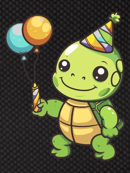 Turtle Birthday Comic
