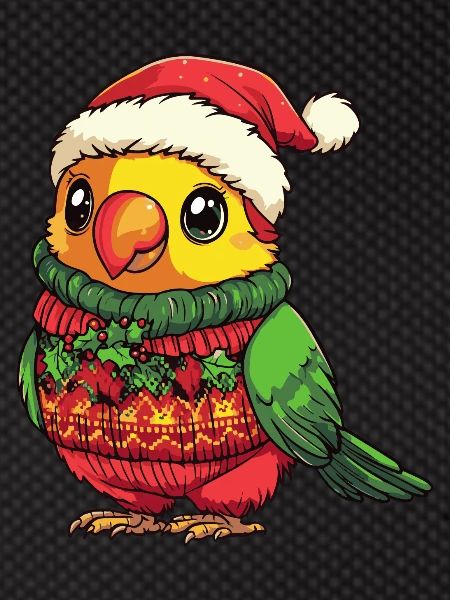Parrot Christmas Comic