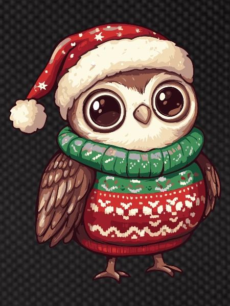 Owl Christmas Comic