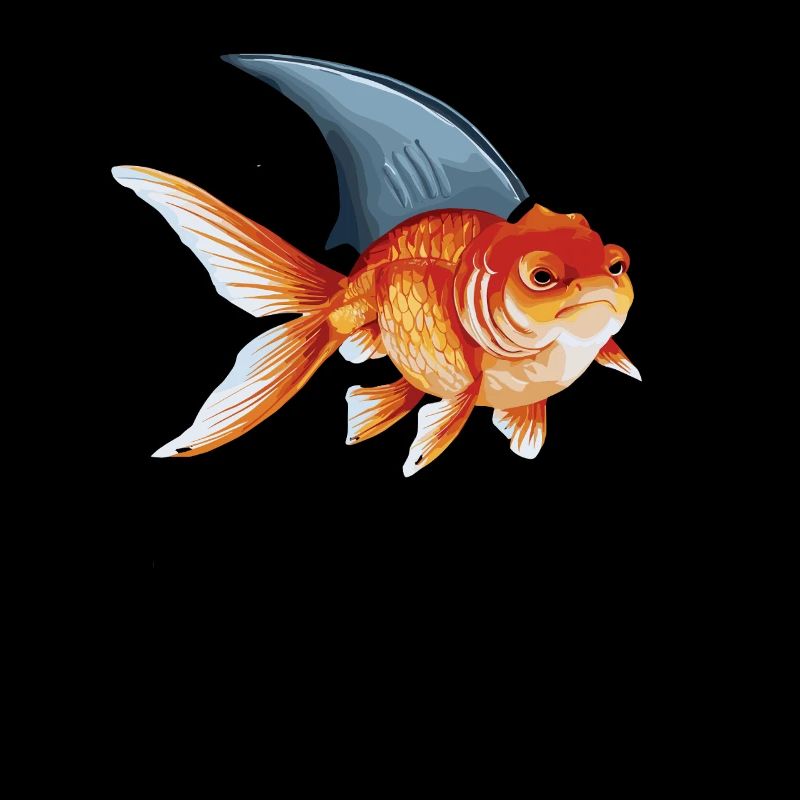 Mindset Ist Alles, Goldfisch Mit Haiflosse