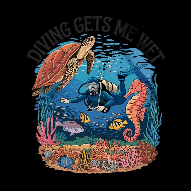 Diving Makes Me Wet - Underwater World with
