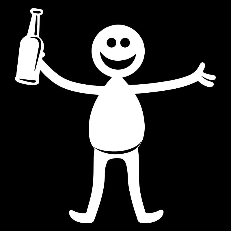 Bier Party Silhouette