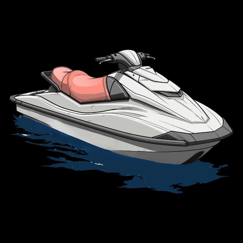 Action sur le jet ski