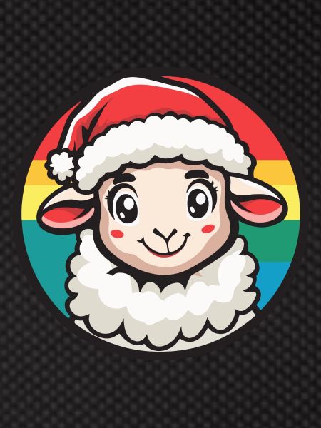 Sheep Christmas X-Mas